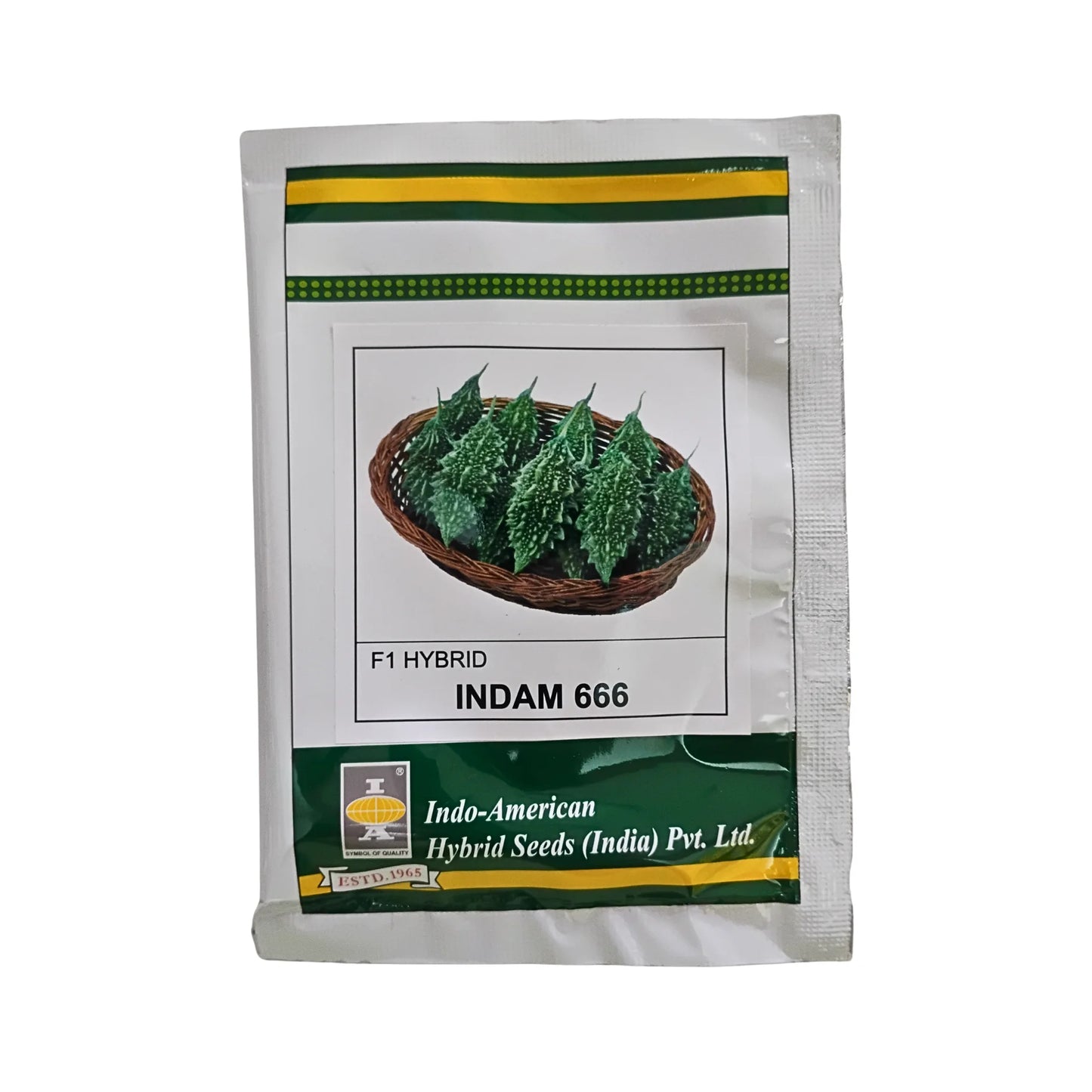 Indo-American Hybrid Indam 666' F1 Hybrid Bitter Gourd Seeds
