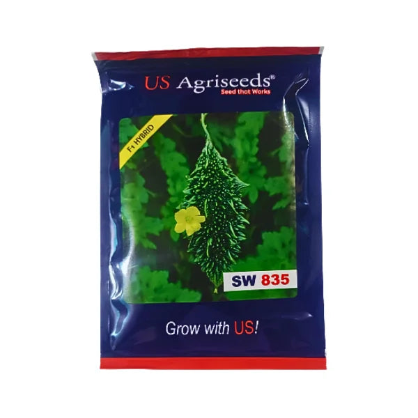 US Agriseeds SW 835 F1 Hybrid Bitter Gourd Seeds