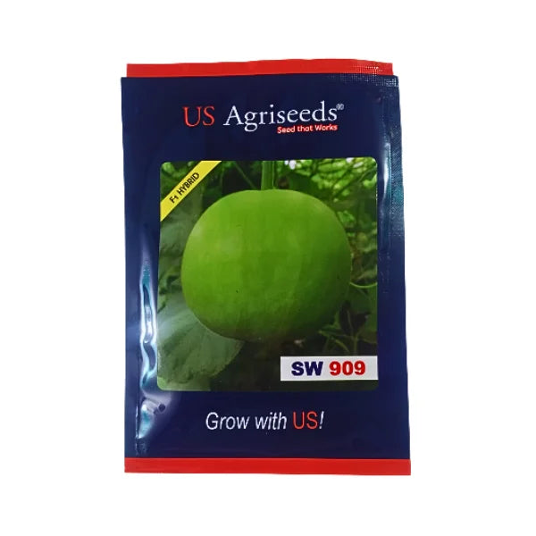 US Agriseeds SW 909 F1 Hybrid Bottle Gourd Seeds