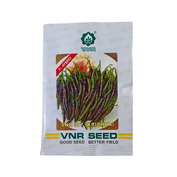 VNR 377 Krishna F1 Hybrid Chilli Seeds