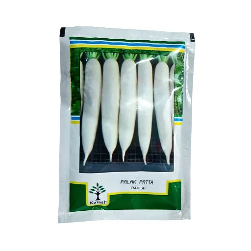 Kalash Ksp-80-Palak Patta Radish 100 gm Vegetable Seeds