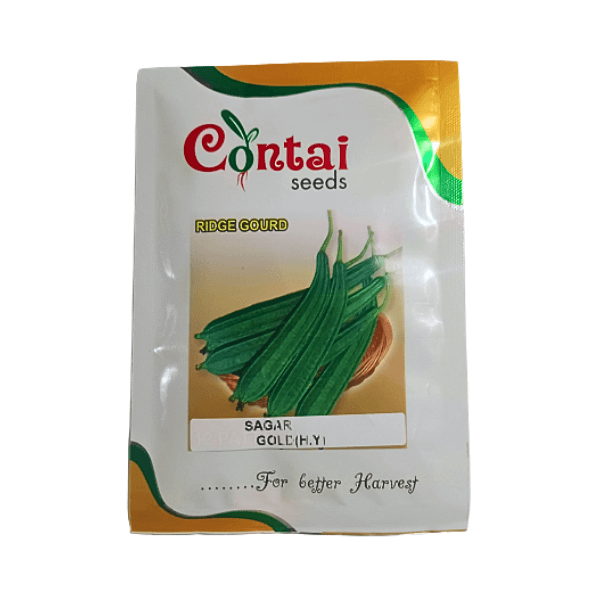 Contai Hybrid Ridge Gourd Organic Vegetable Seeds