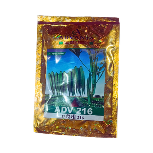 Advanta ADV 216 F1 Hybrid Bhindi Organic Vegetable Seeds