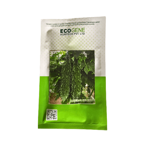 Ecogene Katedar Selection F1 Hybrid Bitter Gourd Organic Vegetable Seeds Plant