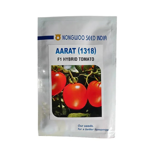 Aarat (1318) F1 Hybrid Tomato Vegetable Seeds