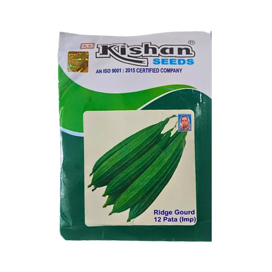 Kishan 12 Pata Improved Ridge Gourd Seeds