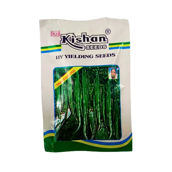 Kishan Hi-Yielding Snake Gourd Vegetable Seeds