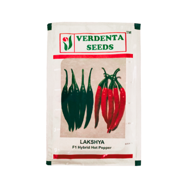 Verdenta Lakshya F1 Hybrid Hot Pepper Vegetable Seeds