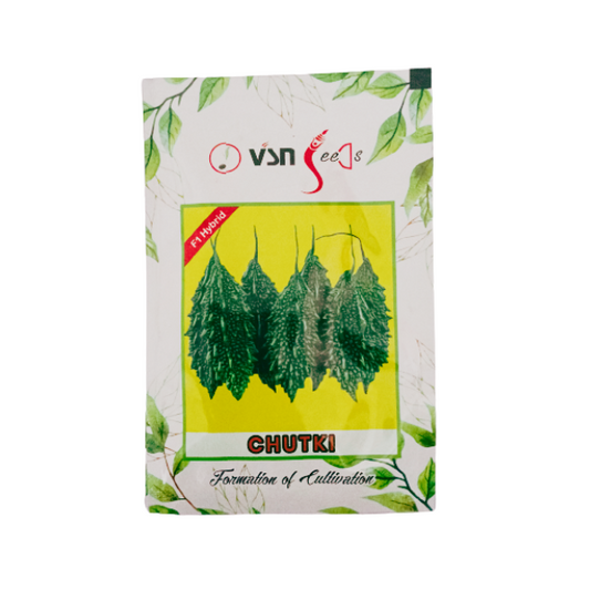 Vsn Chutki F1 Hybrid Bitter Organic Vegetable Seeds